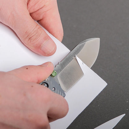Vosteed Vombat A4104 - 2.92" M390 Satin Zulu Blade, Grey Aluminium Handle