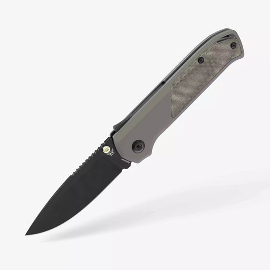 M Miguron Knives Moyarl Pocket Folding Knife 3.5 Black PVD 14C28N