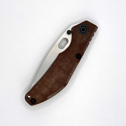 North Mountain Blade x Duane Dwyer BBNM - 3.62" SLD-Magic Tanto Blade, Micarta Handle