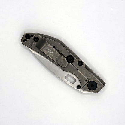North Mountain Blade x Duane Dwyer BBNM - 3.62" SLD-Magic Tanto Blade, Micarta Handle