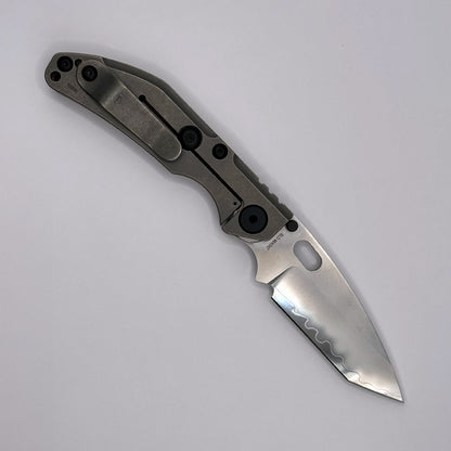 North Mountain Blade x Duane Dwyer BBNM - 3.62" SLD-Magic Tanto Blade, Micarta Handle