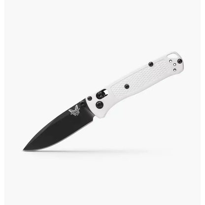 Benchmade Mini Bugout 533BK-1 - 2.82" S30V Black Cerakote Blade, White Grivory Handles