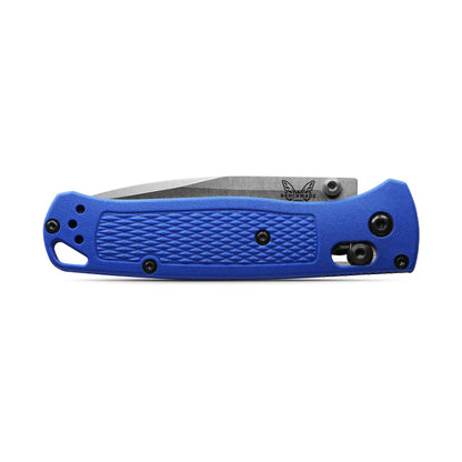 Benchmade Bugout 535 - S30V Satin Blade, Blue Grivory Handles