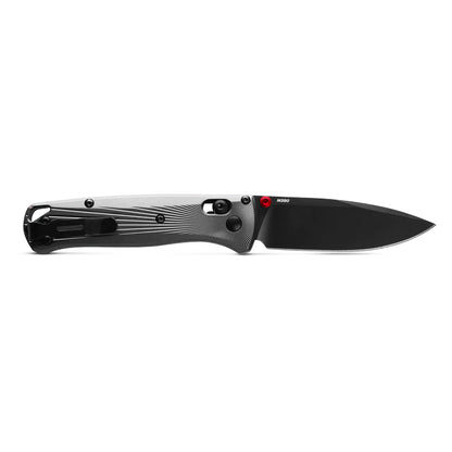 Benchmade Bugout 535BK-4 - M390 Black Cerakote Blade, Grey Aluminium Handles