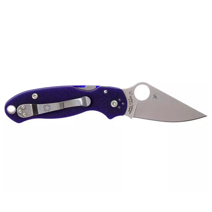 Spyderco Para 3 C223GPDBL - 3" Satin S110V Blade, Blurple G10