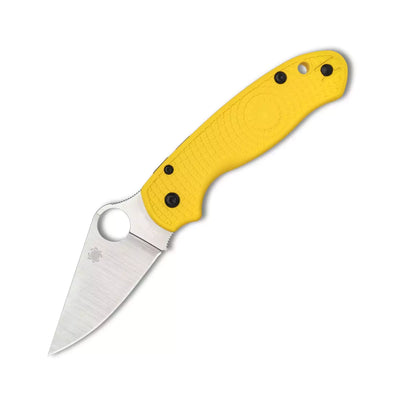 Spyderco Para 3 Salt C223PYL - 2.95" MagnaCut Satin Blade, Yellow FRN