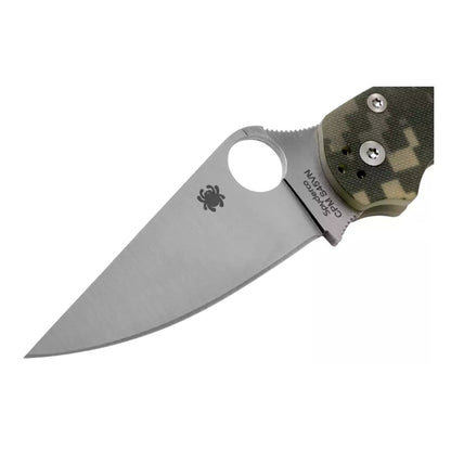 Spyderco Para Military 2 C81GPCMO2 - 3.42" S45VN Satin Blade, Digital Camo G-10 Handles