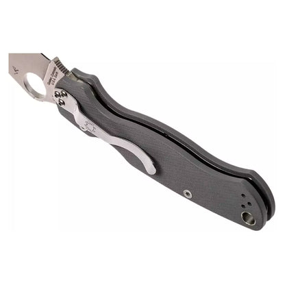 Spyderco Para Military 2 C81GDGY2 - 3.47" Maxamet Satin Blade, Dark Grey G10