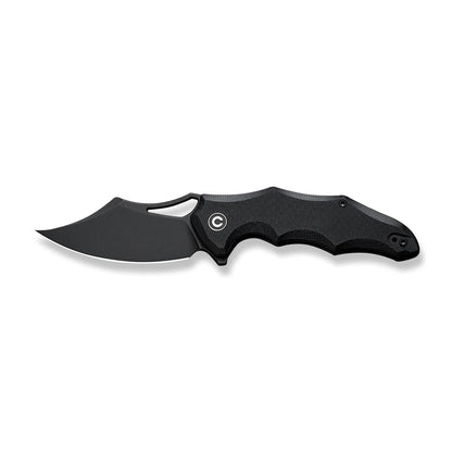 Civivi Chiro C23046-1 - 3.1" 14C28N Black Blade, Black G10 Handles