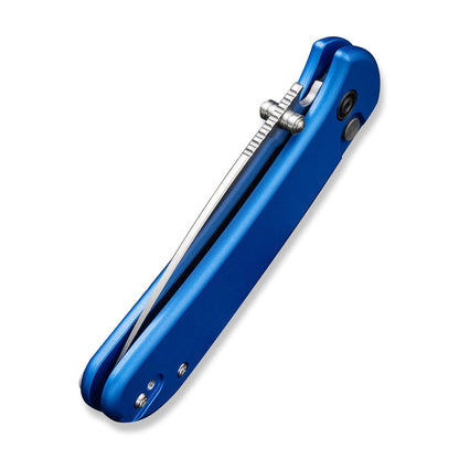 Civivi Qubit Blue C22030E-3 - 2.98" 14C28N Blade, Blue Aluminium Handle