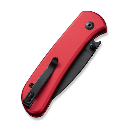 Civivi Qubit Red C22030E-2 - 2.98" 14C28N Blade, Red Aluminium Handles