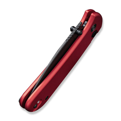 Civivi Qubit Red C22030E-2 - 2.98" 14C28N Blade, Red Aluminium Handles