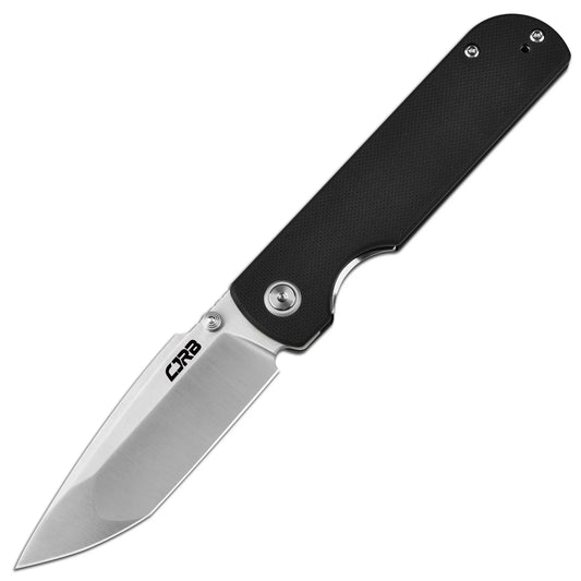 CJRB Nova - 3.45" AR-RPM9 Sand Polished Blade, Black G10 - J1937-BK