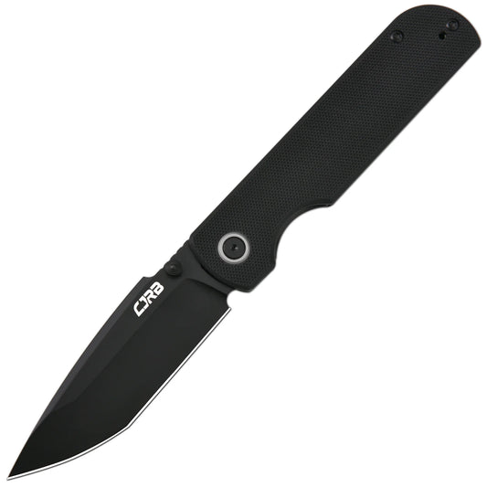 CJRB Nova - 3.45" AR-RPM9 Black PVD Tanto Blade, Black G10 - J1937-BBK