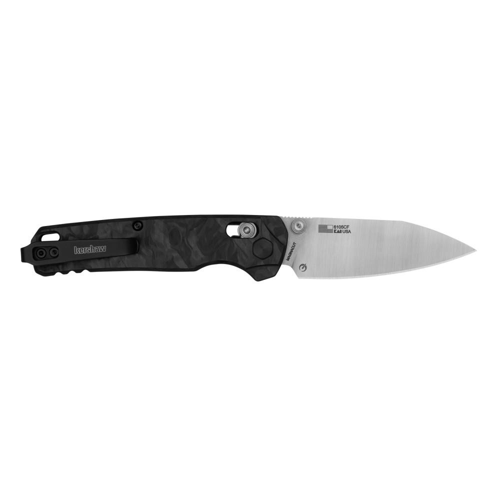 Kershaw Bel Air - 3" MagnaCut Satin Blade, Carbon Fibre Handles - 6105CF