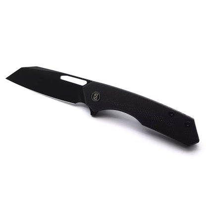 Miguron Knives Keryx - 3.25" 14C28N Black PVD Blade, Black Micarta Handle