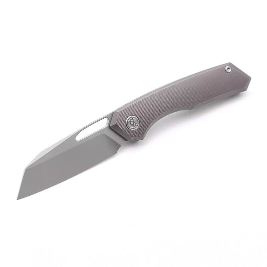 Miguron Knives Keryx II - 3.25" M390 Blade, Bronze Anodised Titanium Handle