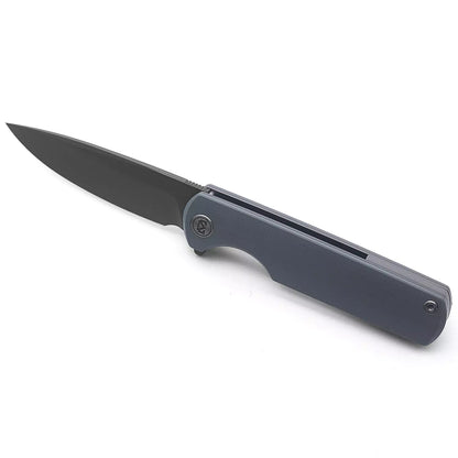 Miguron Knives Perism - 3.25" D2 Dark Grey PVD Blade, Grey G10 Handle