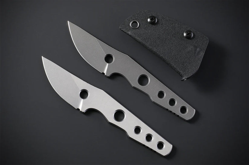 Petrified Fish Bison PFE13W - 2.4" 14C28N Stonewashed Blade