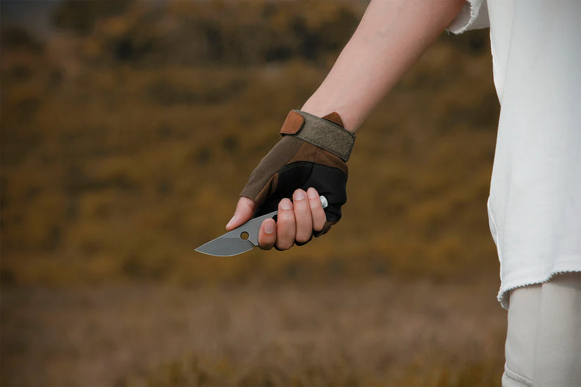 Petrified Fish Bison PFE13W - 2.4" 14C28N Stonewashed Blade