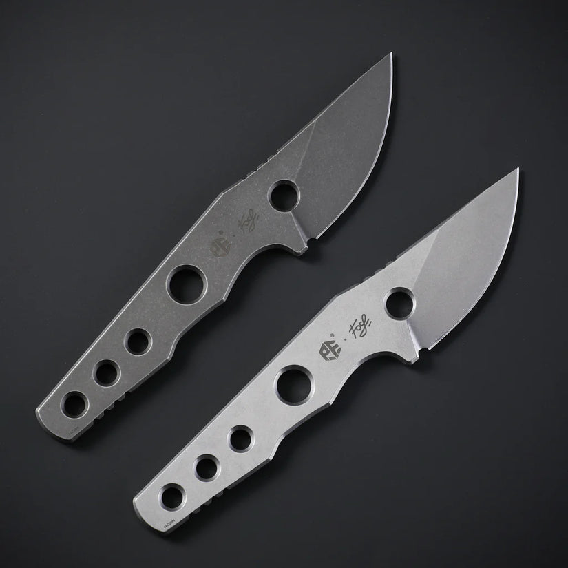 Petrified Fish Bison PFE13W - 2.4" 14C28N Stonewashed Blade