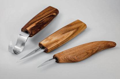 BeaverCraft S17 - Extended Spoon and Whittle Knife Set