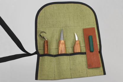 BeaverCraft S17 - Extended Spoon and Whittle Knife Set