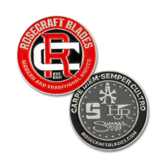 RoseCraft Blades 2024 Challenge Coin RCX004