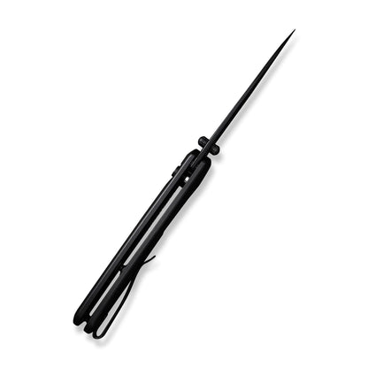 Sencut ArcBlast S22043B-1 - 2.98" 9Cr18MoV Black Blade, Back Aluminium Handle
