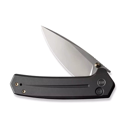 WE Knife Culex WE21026B-3 - CPM-20CV Silver Bead Blasted, Black Titanium Handle