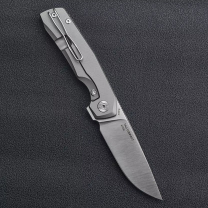 Kunwu Knives TAO Compact - Elmax Blade, Titanium Frame Lock - K703C